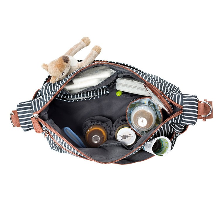 Lassig, Marv Torba z akcesoriami Urban bag Pinstripe anthracite Lassig, Marv Torba z akcesoriami Urban bag Pinstripe anthracite
