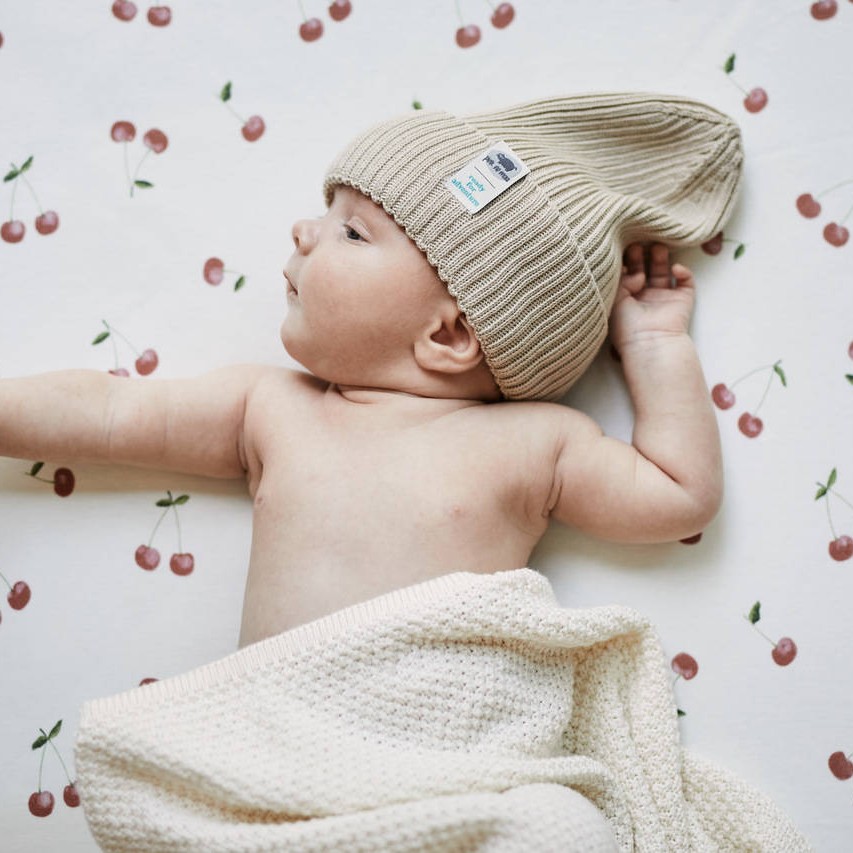 Pink no more, Czapka Beanie 0-24 miesiące Green