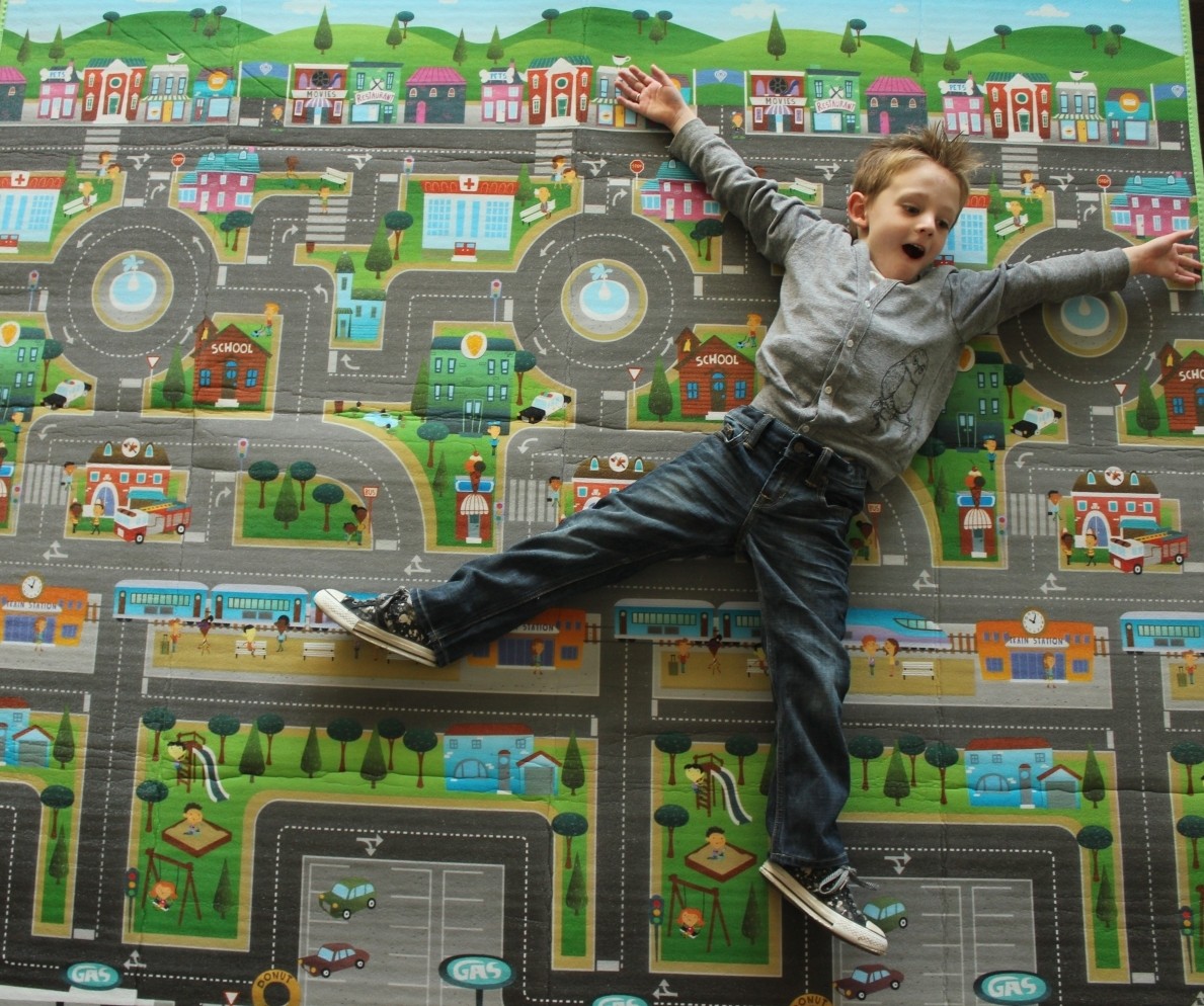 Duża dwustronna mata piankowa playmat zwierzęta Duża dwustronna mata piankowa playmat zwierzęta
