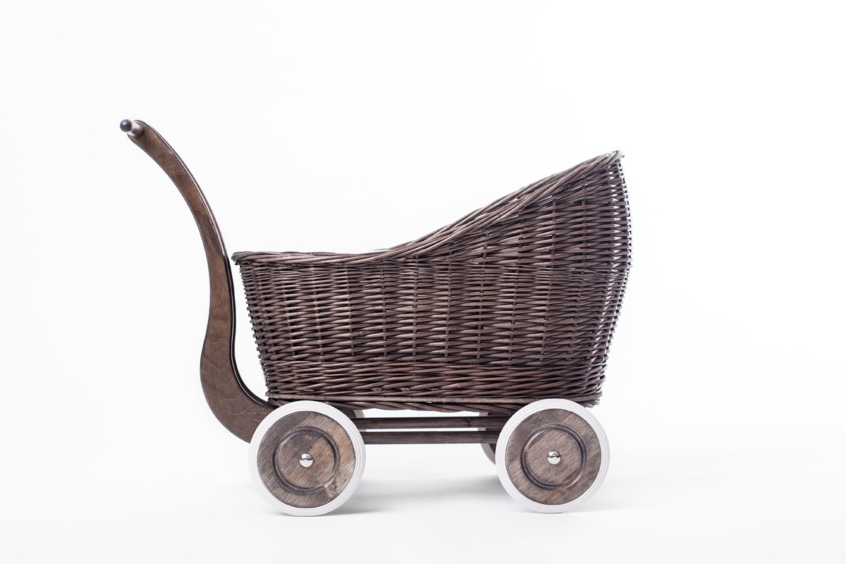 Wózek Colette szary/krem