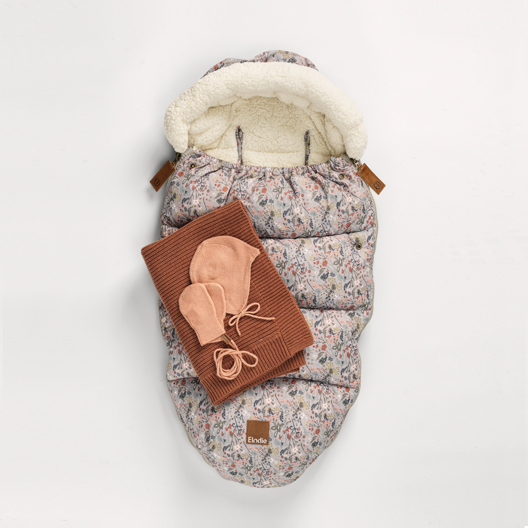 Elodie Details, śpiworek do wózka - Vintage Flower
