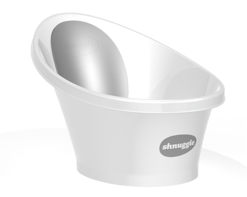 Wanienka Shnuggle z piankowym oparciem Pebble