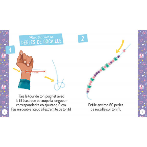 Auzou, Zestaw 4 Bransoletek z zawieszkami