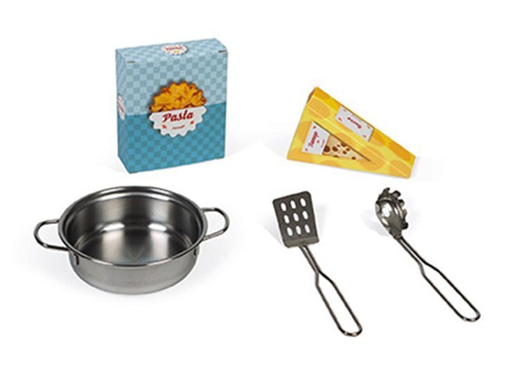 Janod, Kuchnia drewniana duża z akcesoriami Plume