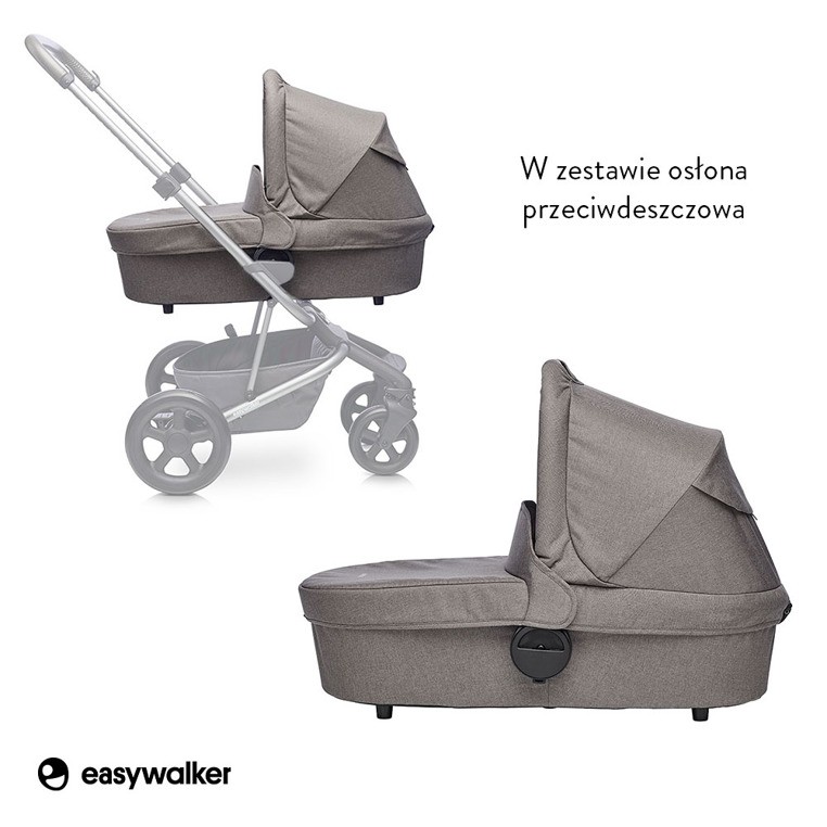 Easywalker, Harvey Gondola do wózka Steel Grey