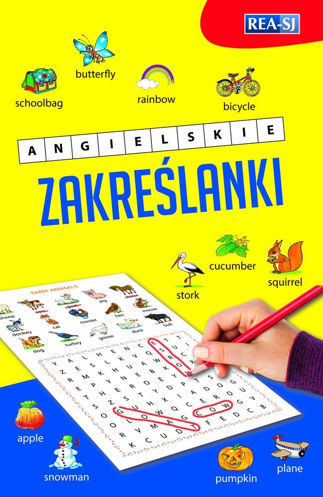 Angielskie zakreślanki dla dzieci Angielskie zakreślanki dla dzieci