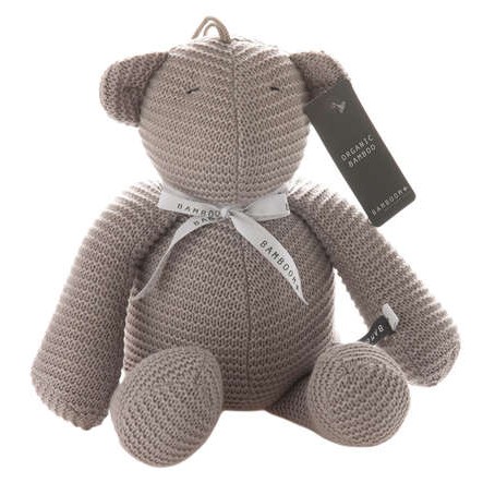 Bamboom, Miękki miś z pozytywką 40cm - szary Bamboom, Miękki miś z pozytywką 40cm - szary