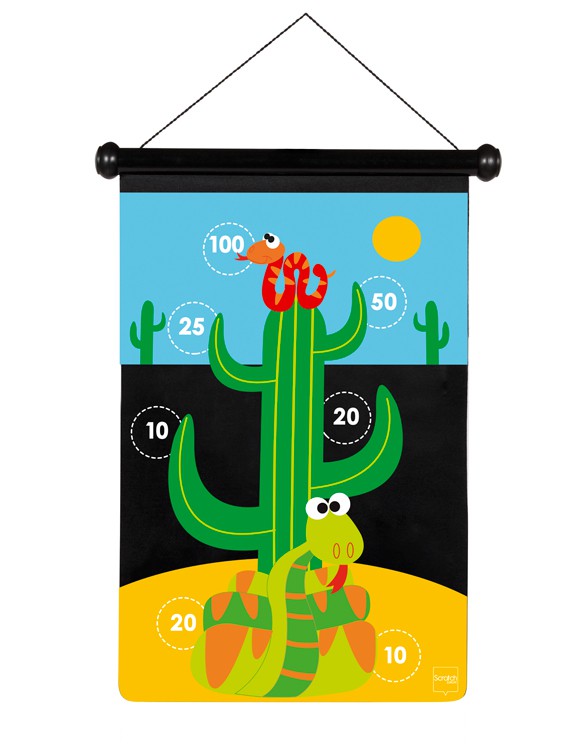 Scratch, Rzutki magnetyczne Robaczki