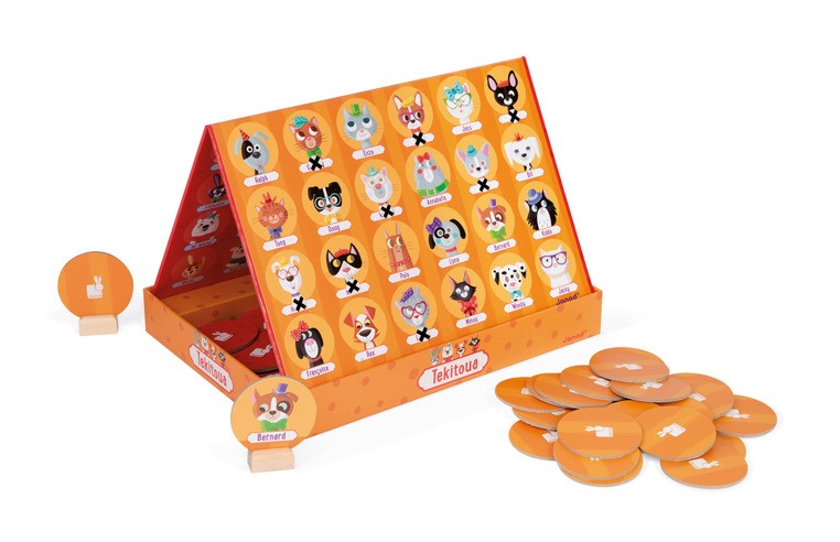 Janod, Gra planszowa Zgadnij kim jestem! Zwierzęta