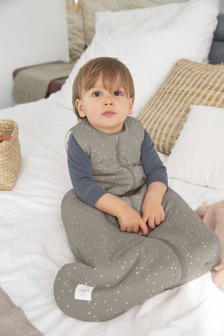 Lassig , Śpiworek 2,5 Tog Cozy Home Sprinkle Taupe,  3-6  m Lassig , Śpiworek 2,5 Tog Cozy Home Sprinkle Taupe,  3-6  m