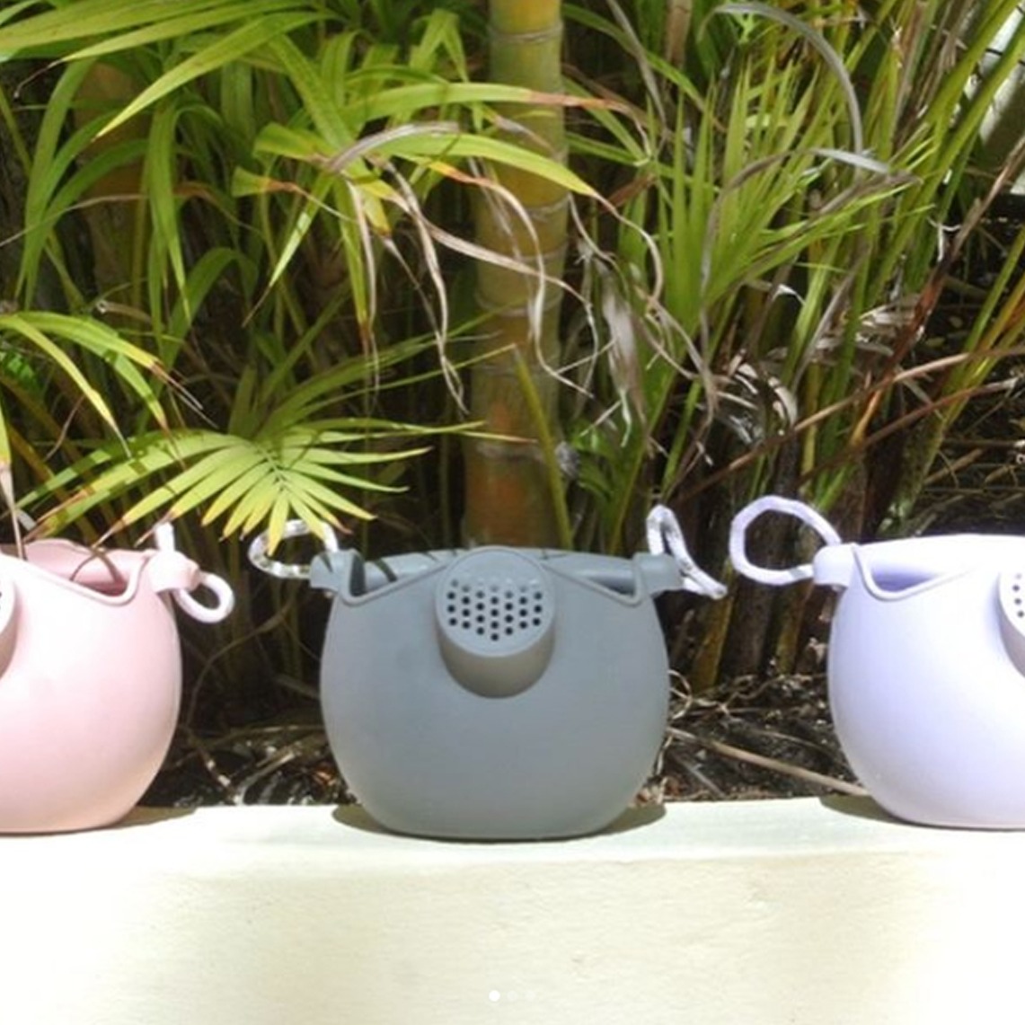 Scrunch, Silikonowe Wiaderko Konewka - Koralowy