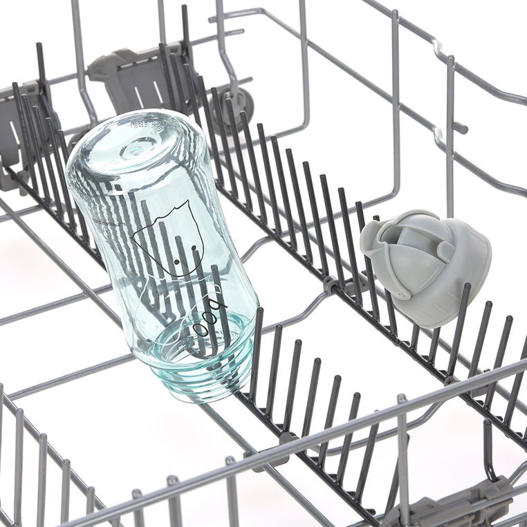 Lassig, Bidon z zapasową słomką Little Spookies Aqua