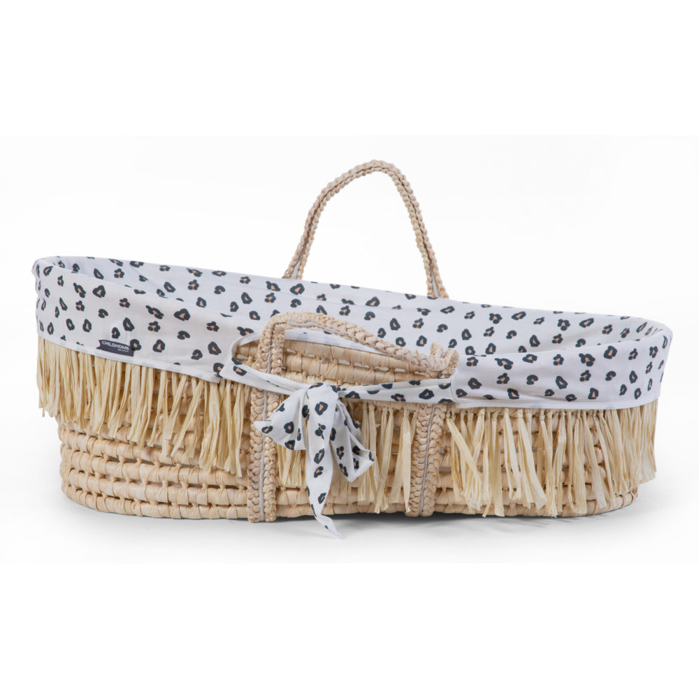 Childhome, Kosz Mojżesza Boho z kukurydzy + materacyk