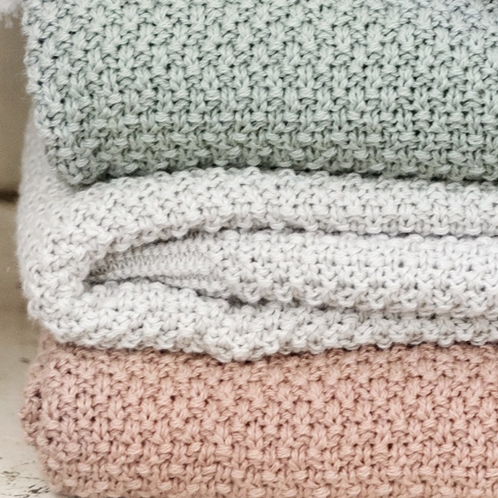 Elodie Details, Kocyk dzianinowy -Greige