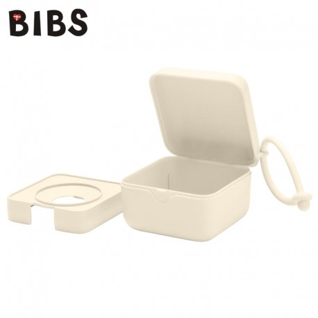 Bibs, Pacifier Box pudełko ochronne na smoczki - Ivory