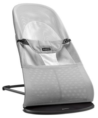 BabyBjorn, leżaczek BALANCE SOFT MESH - Srebrny / Biały BabyBjorn, leżaczek BALANCE SOFT MESH - Srebrny / Biały