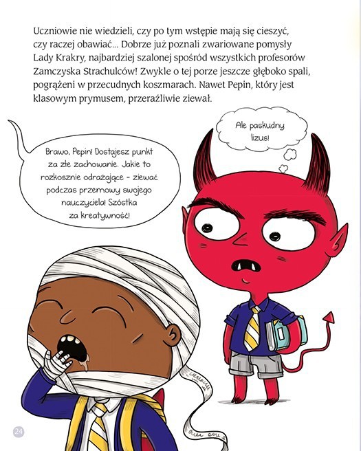 Zamczysko strachulców. Grom z jasnego nieba