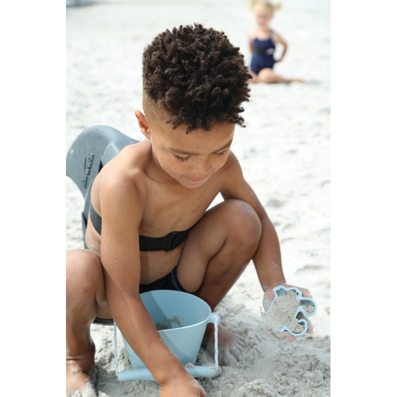 Scrunch,  Silikonowe Foremki do piasku 4 szt. Scrunch - Lila