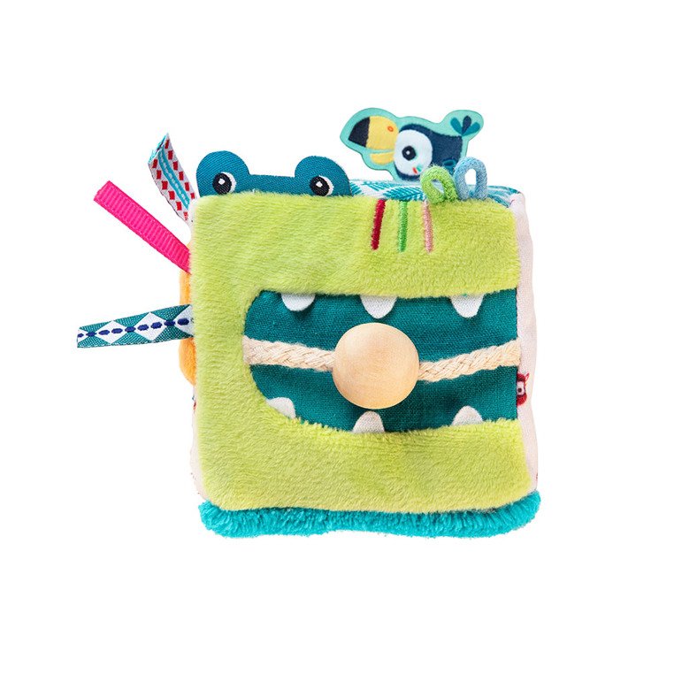 Lilliputiens, Kostka aktywizująca wielofunkcyjna Lew Jack 3 m+