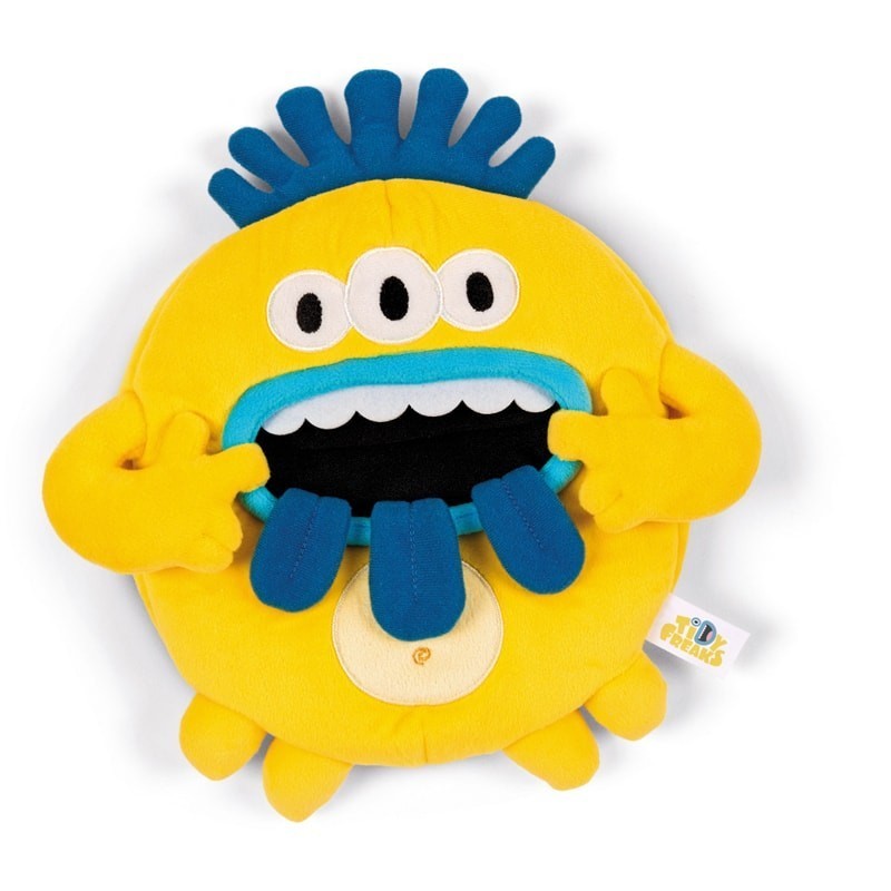 Tidy Freaks, Superheroes Grab - przytulanka pluszak EKO edukacyjny Tidy Freaks, Superheroes Grab - przytulanka pluszak EKO edukacyjny