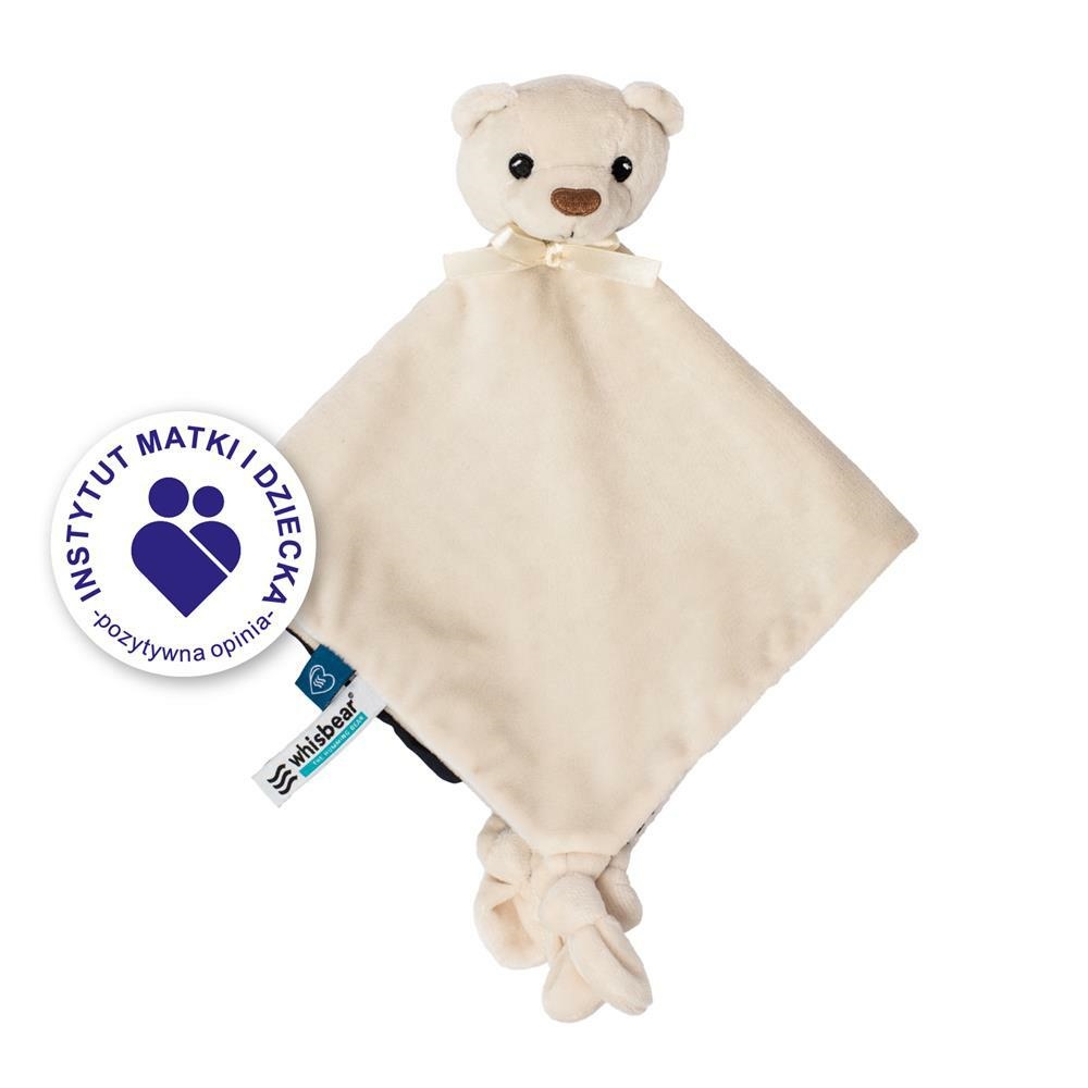 Whisbear, DouDou Kocyk Przytulanka Miś - kremowy Friends of Whisbear Whisbear, DouDou Kocyk Przytulanka Miś - kremowy Friends of Whisbear