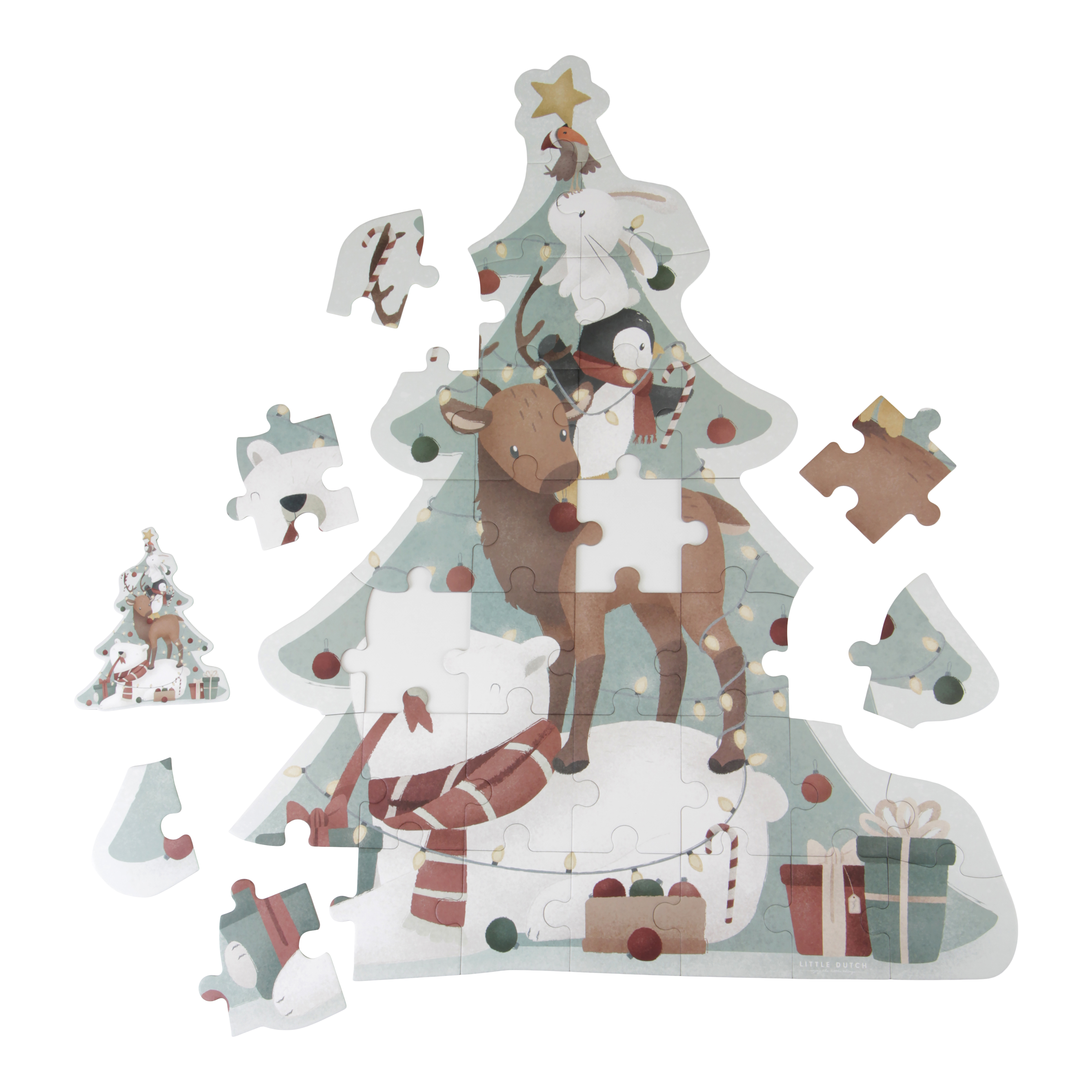 Little Dutch, X-mas Puzzle XL Little Dutch, X-mas Puzzle XL
