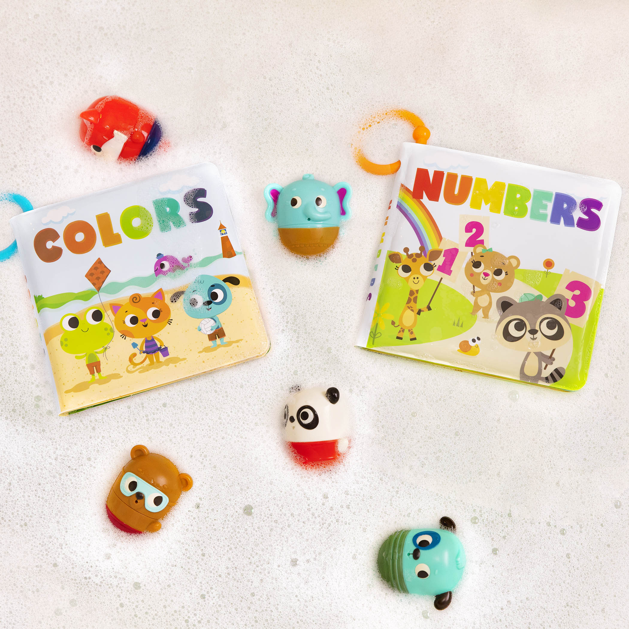 B.toys, Tub Time Books Cyfry – wodoodporna książeczka do kąpieli B.toys, Tub Time Books Cyfry – wodoodporna książeczka do kąpieli