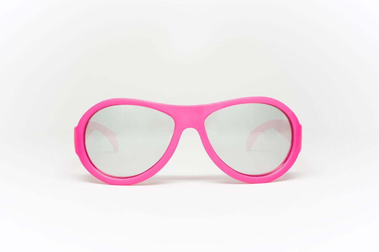 Babiators, Okulary przeciwsłoneczne Aces 7-14 Popstar Pink / Mirror Lens Babiators, Okulary przeciwsłoneczne Aces 7-14 Popstar Pink / Mirror Lens