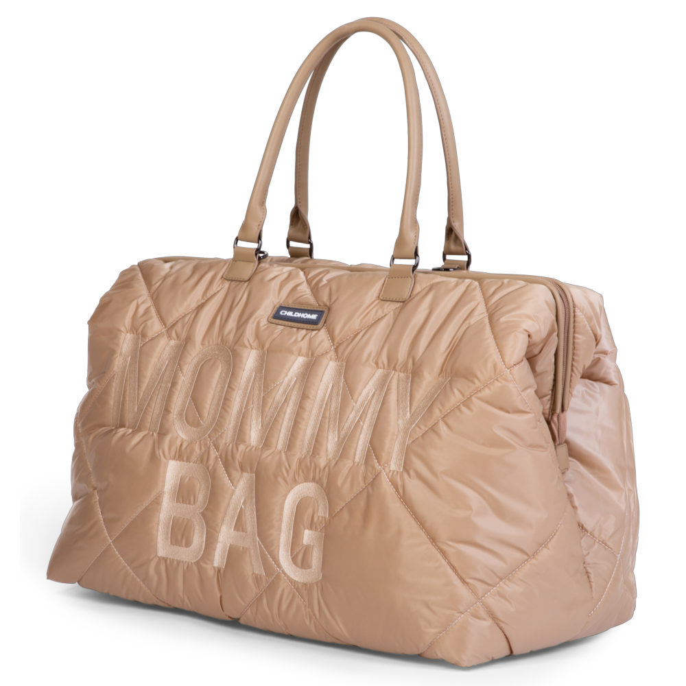 Childhome, Torba Mommy bag Pikowana Beżowa Childhome, Torba Mommy bag Pikowana Beżowa
