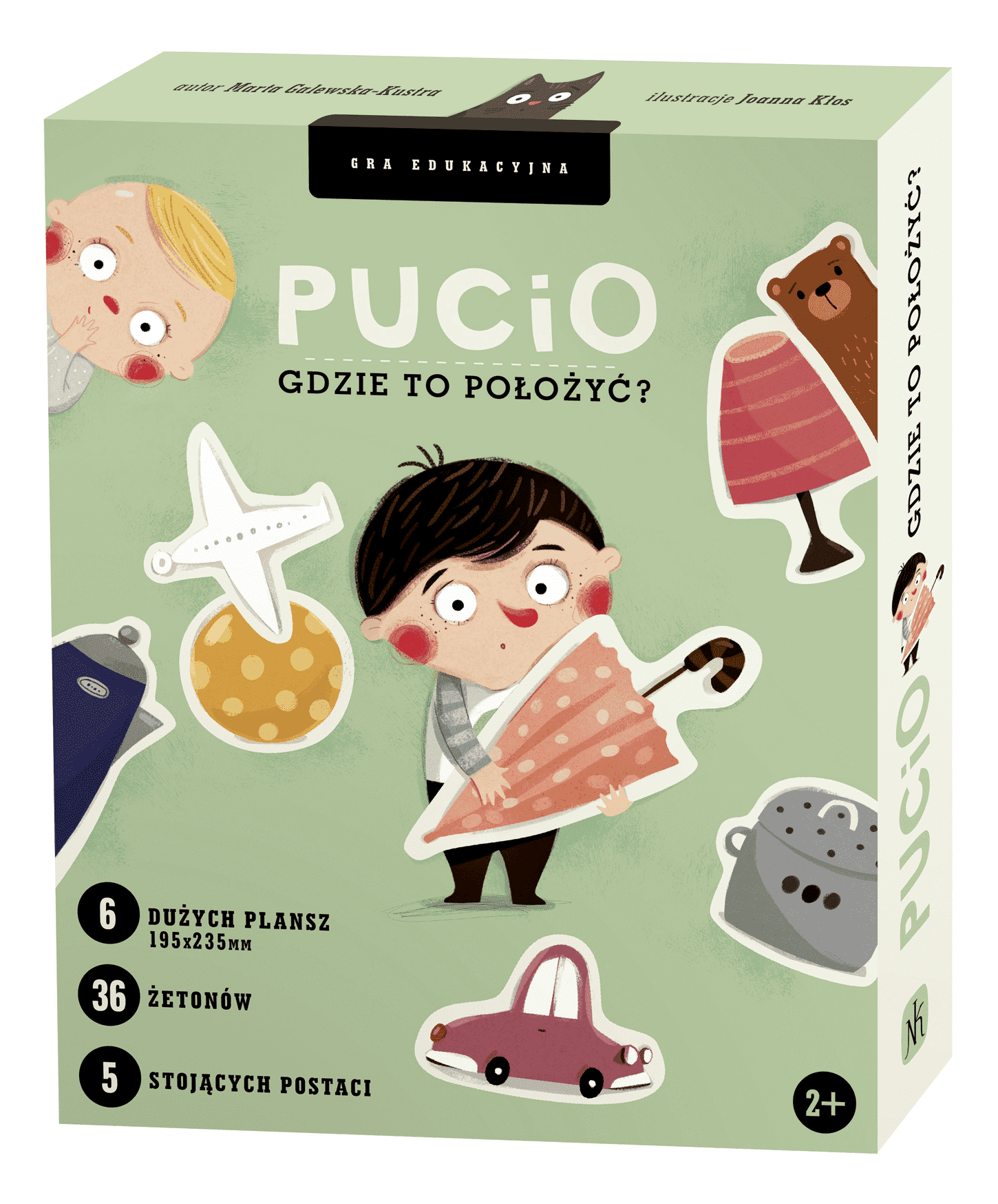 Gra PUCIO gdzie to położyć Gra PUCIO gdzie to położyć