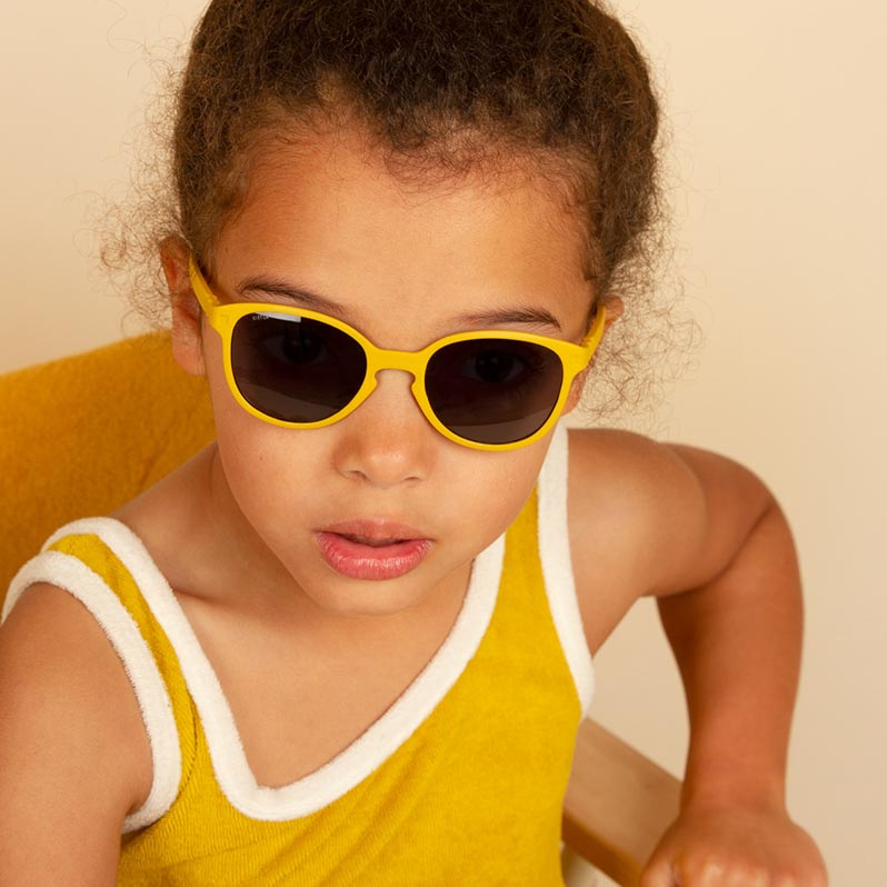 Ki ET LA, Okulary przeciwsłoneczne Wazz 1-2 Mustard