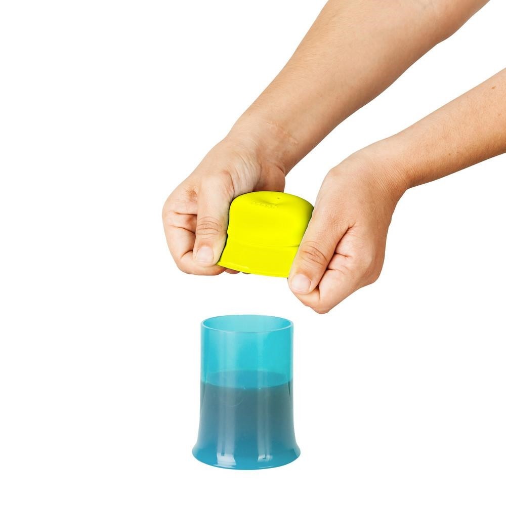 Boon, Snug Kubek+silikonowe nakładki i słomki 3szt. Boy