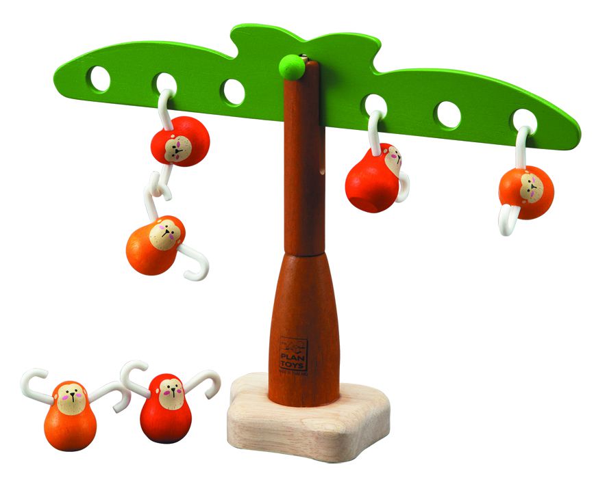 Balansujące małpki, Plan Toys Balansujące małpki, Plan Toys
