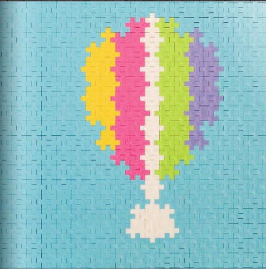 Plus-Plus, klocki konstrukcyjne Mini Pastel 480 szt Plus-Plus, klocki konstrukcyjne Mini Pastel 480 szt