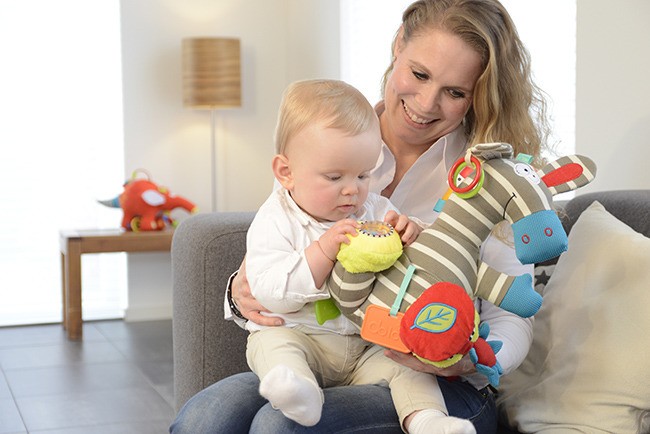 Dolce, Aktywizująca Zebra zabawka sensoryczna Dolce, Aktywizująca Zebra zabawka sensoryczna