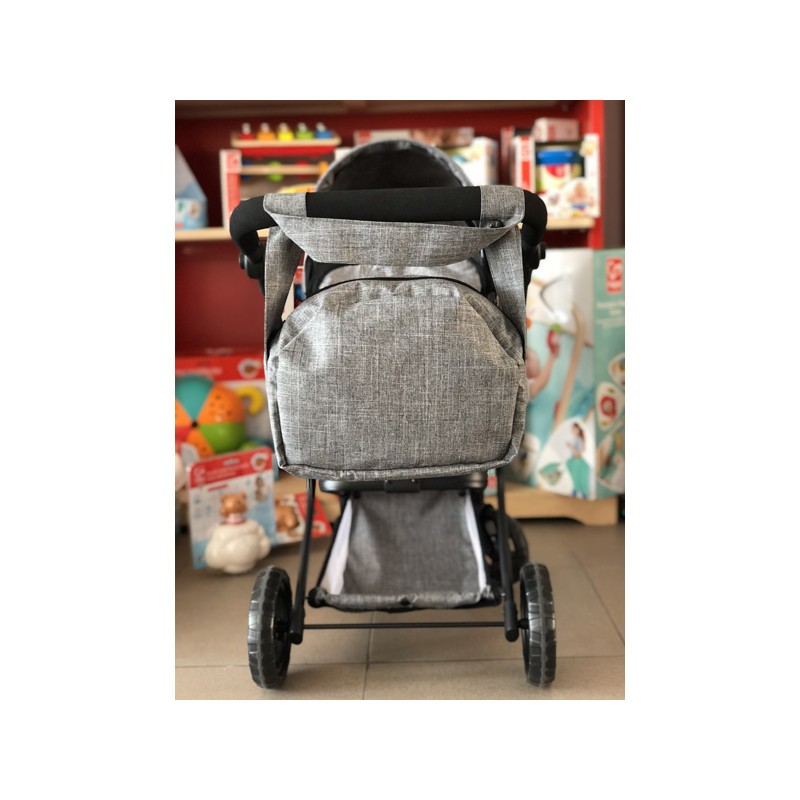 Barrutoys, Wózek głęboki Grey melange Barrutoys, Wózek głęboki Grey melange