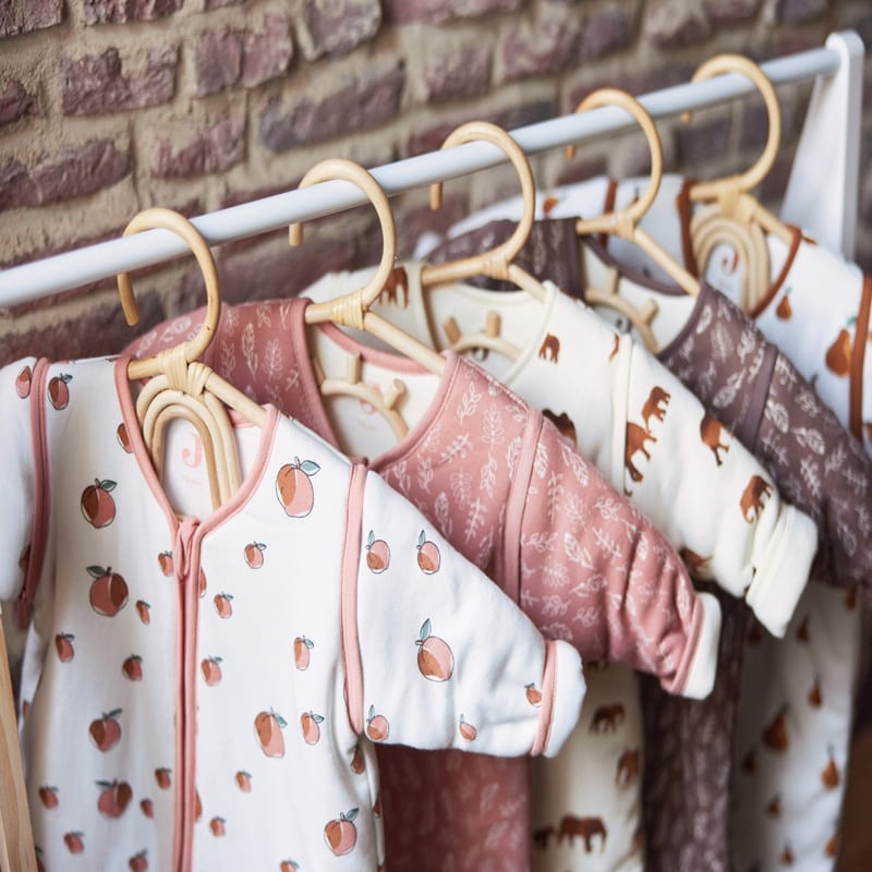 Jollein, Śpiworek niemowlęcy całoroczny 4 pory roku z odpinanymi rękawami Peach 90cm Jollein, Śpiworek niemowlęcy całoroczny 4 pory roku z odpinanymi rękawami Peach 90cm