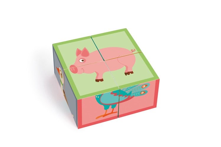 Scratch, Puzzle 4 Klocki FARMA Scratch, Puzzle 4 Klocki FARMA