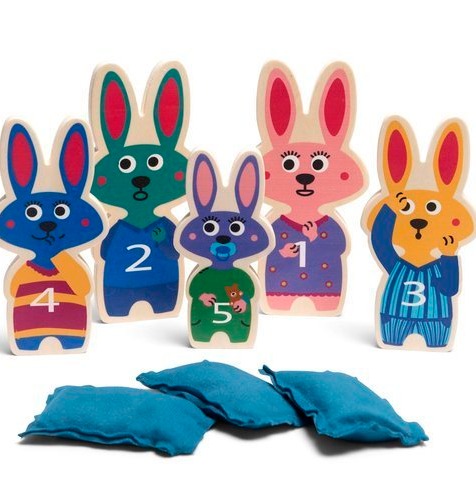 BS Toys, Drewniana gra zręcznościowa Króliczki