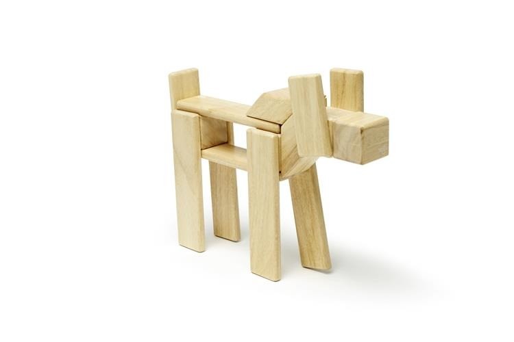 Tegu, Drewniane klocki magnetyczne CLASSICS zestaw 24szt Natural Tegu, Drewniane klocki magnetyczne CLASSICS zestaw 24szt Natural