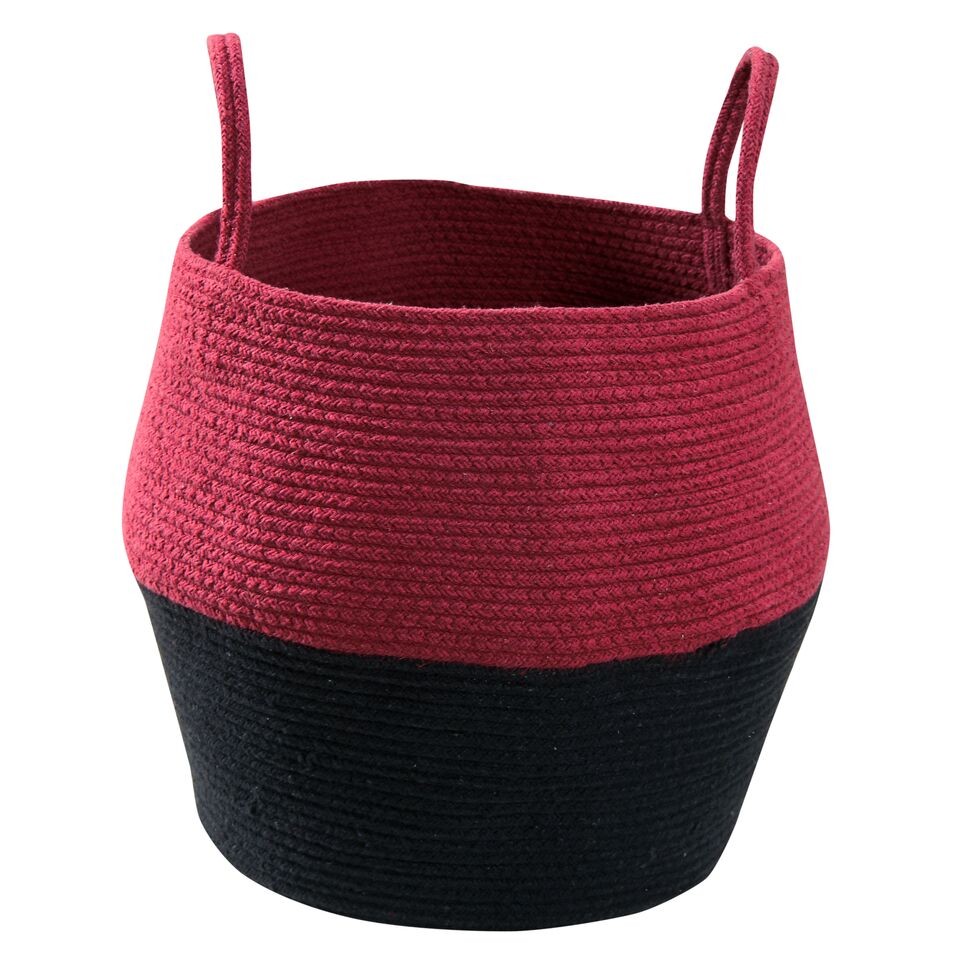 Lorena Canals, kosz ZOCO BLACK/AUBERGINE Lorena Canals, kosz ZOCO BLACK/AUBERGINE