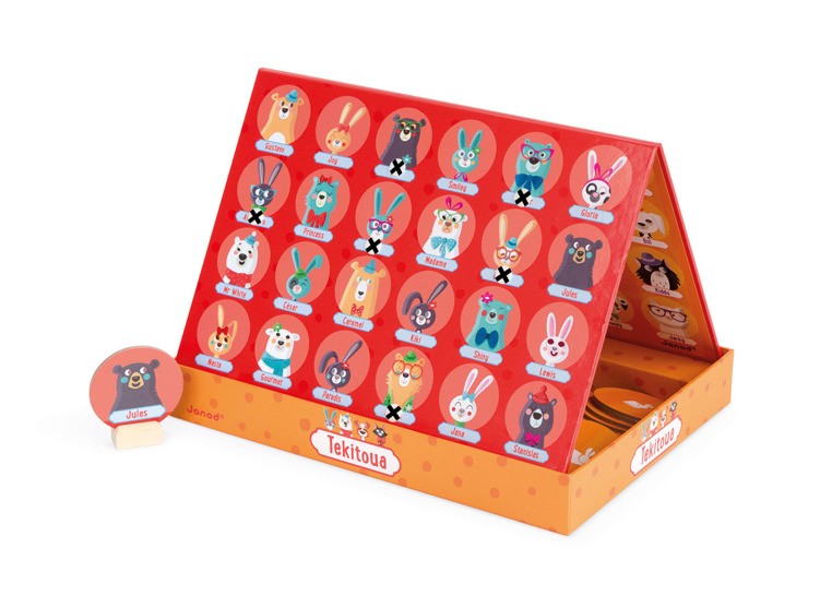 Janod, Gra planszowa Zgadnij kim jestem! Zwierzęta