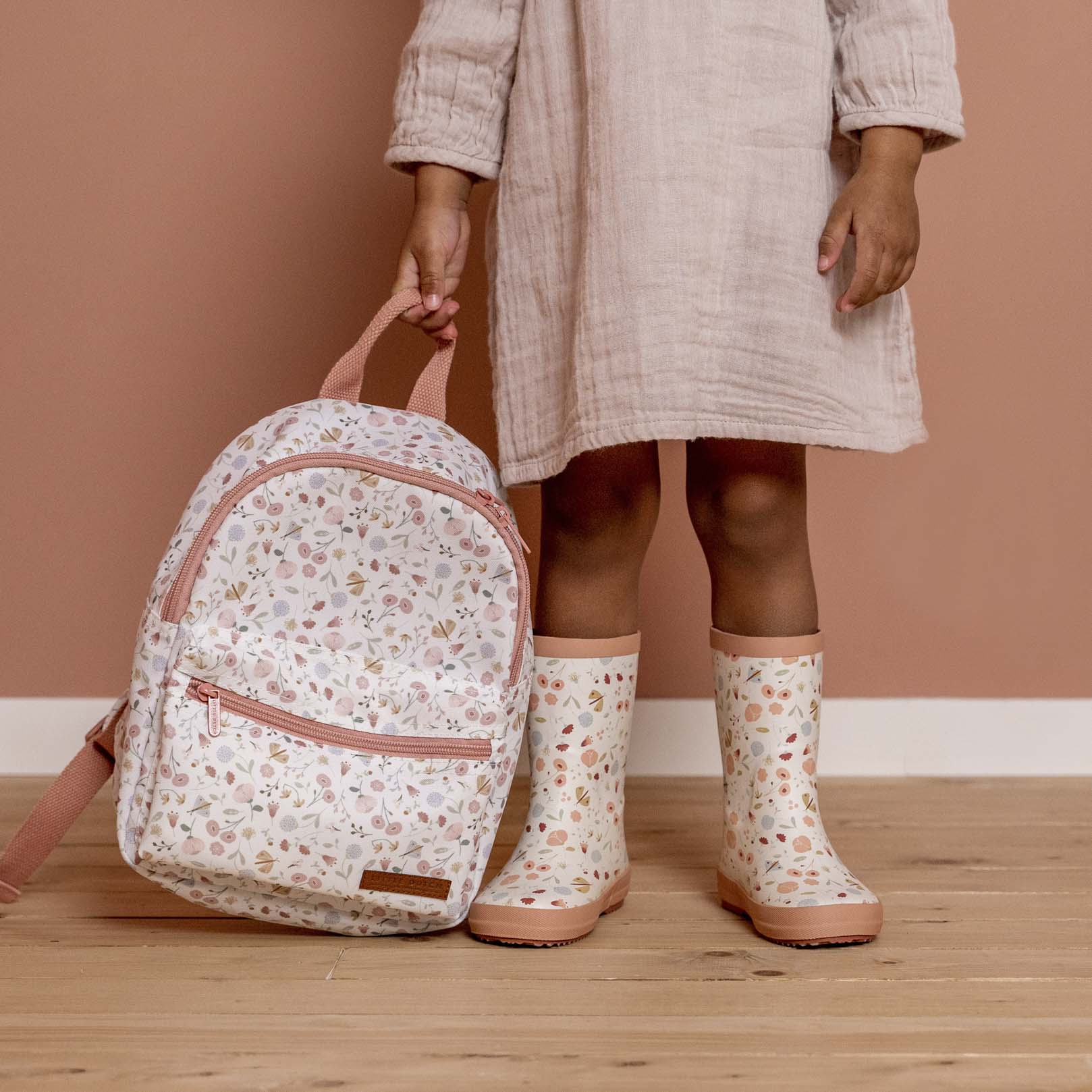 Little Dutch, Plecak dla dziewczynki Flowers & Butterflies