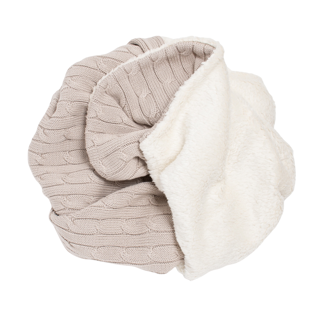 Bimbla, Kocyk ocieplany Noel - beżowy