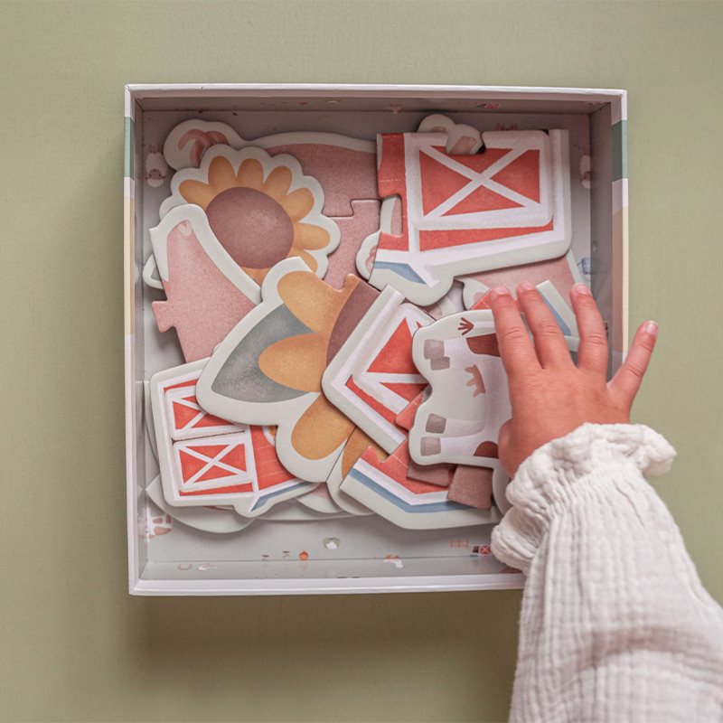 Little Dutch, Puzzle 6 elementów Little Farm