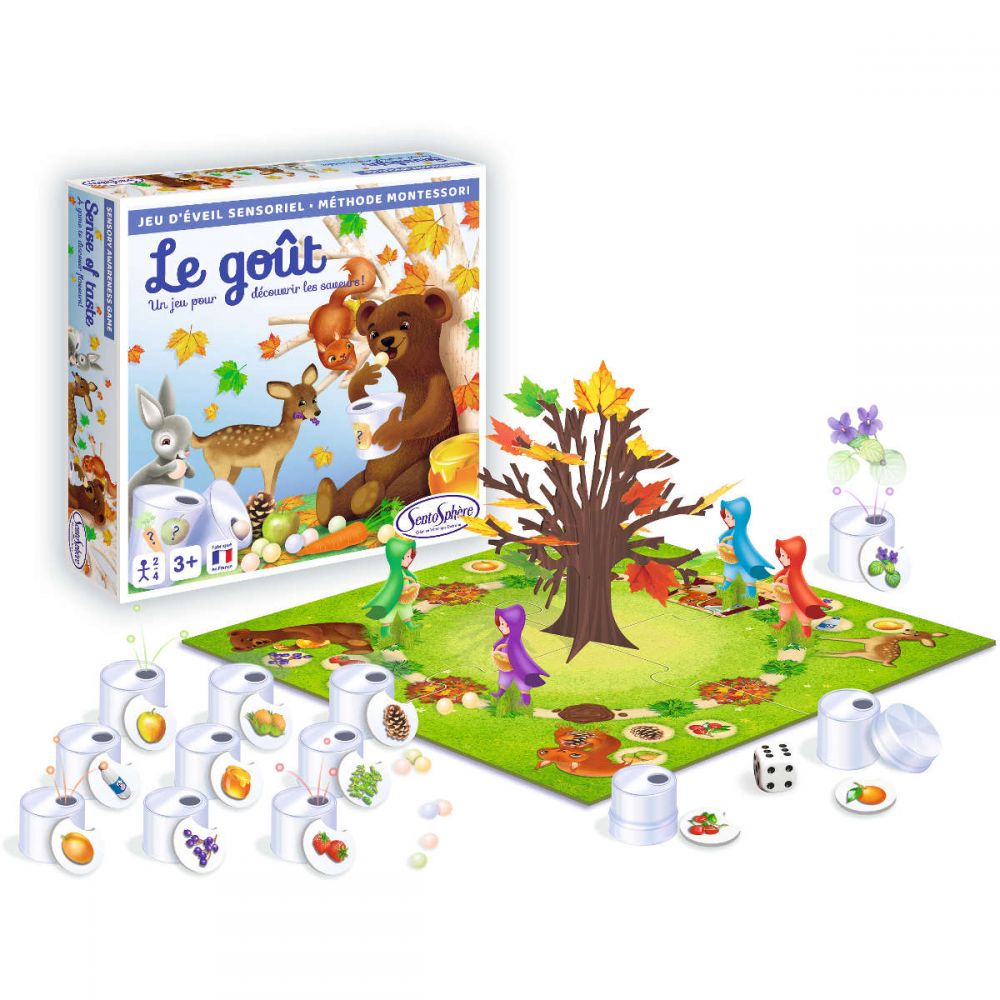 SentoSphere, Gra sensoryczna Smak wg metody Montessori