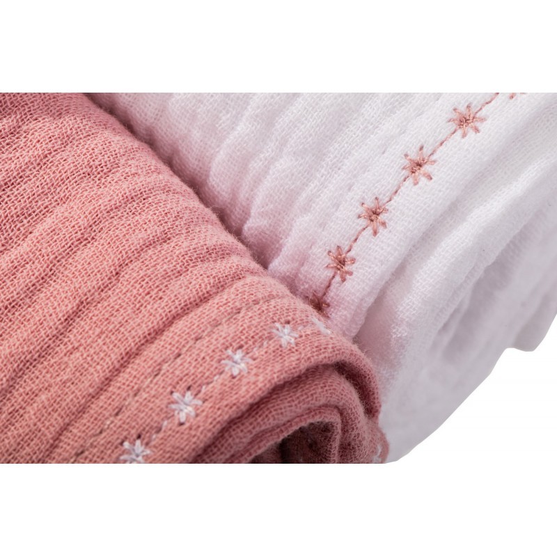 Malomi Kids, PIELUSZKI MUSLIN PINK