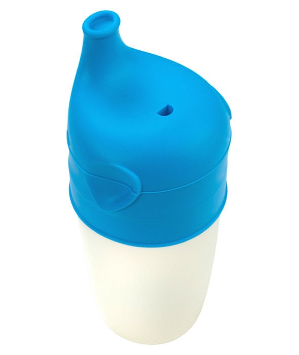 KIDodo, Zestaw Silikonowych Nakładek na Kubki, Niebieska + Czerwona