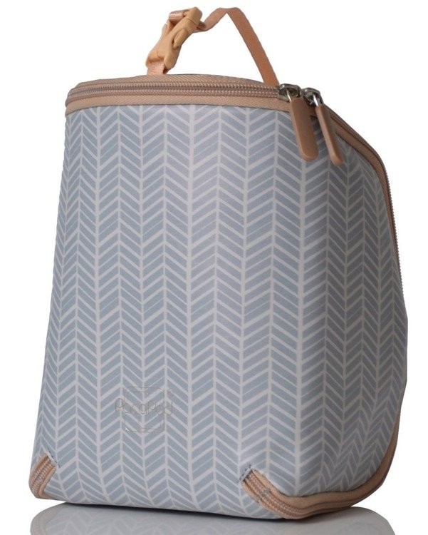 PacaPod, Torba termiczna na akcesoria niebieska jodełka