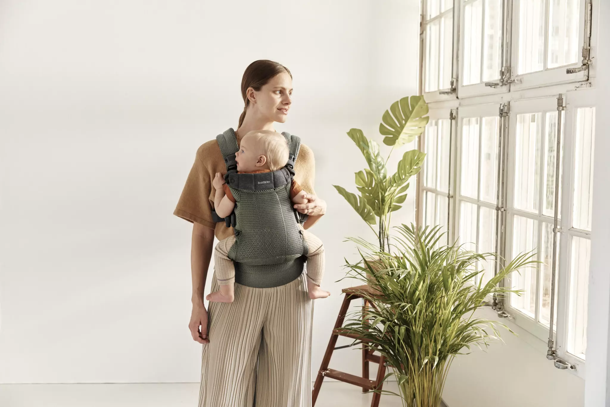 Babybjorn , Nosidełko Harmony 3D Mesh, Zielony Babybjorn , Nosidełko Harmony 3D Mesh, Zielony